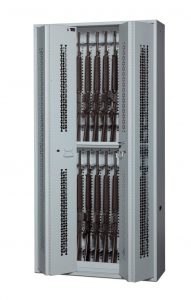 Stackable Weapon Locker with closed doors